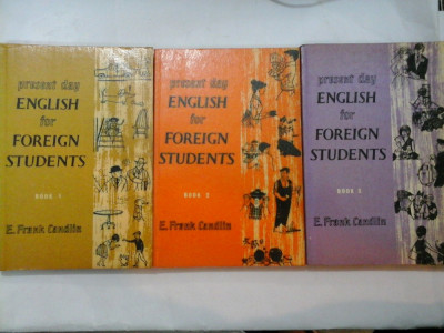 Present Day English for Foreign Students - (3 volume) - E.F. Candlin foto