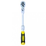 Maner clichet 1/4 extensibil articulat 72 dinti 150-200 mm Topmaster