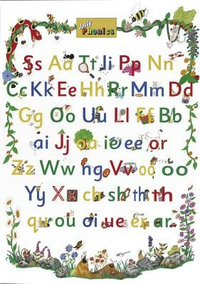 Jolly Phonics Letter Sound Poster (in Print Letters) foto