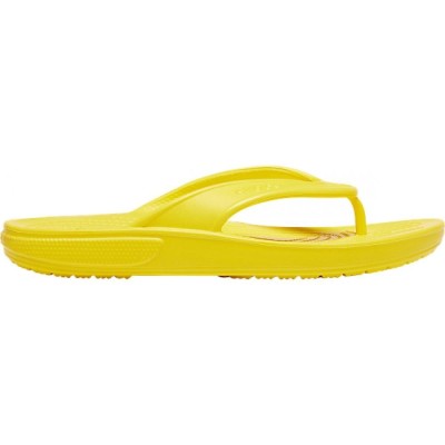 Șlapi Crocs Classic II Flip Galben - Lemon foto