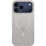 Husa MagSafe pentru Apple iPhone 17 Pro Max, Belkin, SheerForce Grip, Bej MSA036hqSA