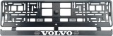 Cumpara ieftin Set 2 bucati, suport numar inmatriculare carbon VOLVO, Autohelix MSA