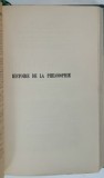 HISTOIRE DE LA PHILOSOPHIE , TOME II : LA PHILOSOPHIE MODERNE , PARTILE I - II , COLEGAT par EMILE BREHIER , 1929- 1934 , PREZINTA URME DE UZURA