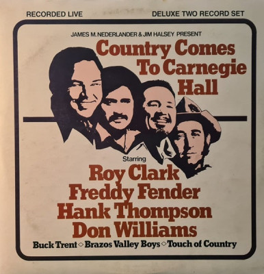 Vinil 2xLP ... Thompson, Don Williams &amp;ndash; Country Comes To Carnegie Hall (EX) foto