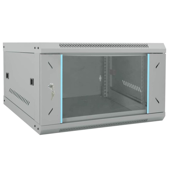 vidaXL Dulap de rețea cu depozitare Gri 53 x 60 x 30 cm Oțel 42017650