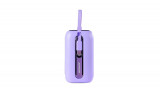Joyroom powerbank 10000mAh Colour Series 22.5W cu 2 USB C &icirc;ncorporat și cablu Lightning violet (JR-L012)