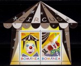 RO 2011 LP 1903a &quot;Circ &quot; ,serie in bloc folio argint , colita 505 ,MNH