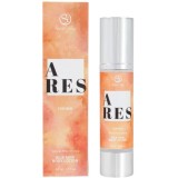 Loțiune pentru bărbați SECRET PLAY ARES Silky Skin, pentru corp, păr și masaj, cu feromoni, note citrice și lemnoase, 50 ml