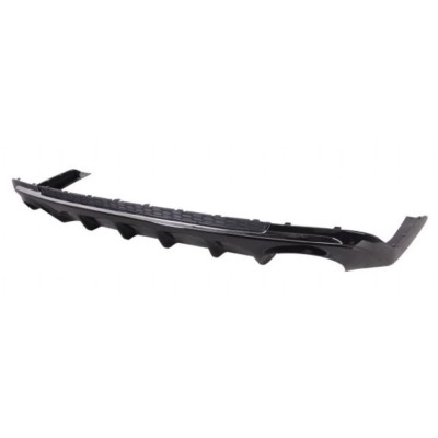 Bara spate KIA OPTIMA (JF), 10.2015-, vopsit; no guarantee on coating; negru; cu 2 gauri evacuare; inferior, foto