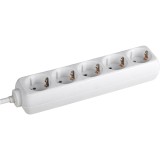 Prelungitor Vision Touch 307.1891 , 5 Prize Schuko, 3 m, Alb