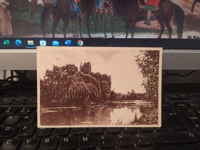 Caracal, Parcul Comunal, Lacul, necirculată, circa 1935, 205 foto