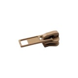 Cursor metalic pentru fermoar injectat, 5 mm, Natur, Crisalida