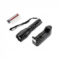 Lanterna LED cu Zoom si Acumulator 18650 ZYR650 BL1931T6 foto