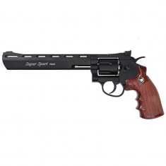 Revolver WIN GUN C703B 8 inch a i r s o f t CO2 METAL BK foto