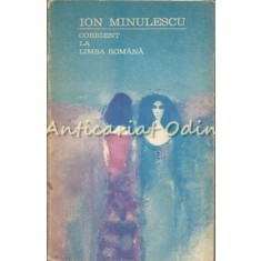 Corigent La Limba Romana - Ion Minulescu