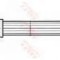 Conducta / cablu frana VW JETTA III (1K2) (2005 - 2010) TRW PHD678