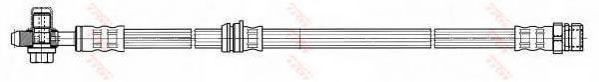 Conducta / cablu frana VW JETTA III (1K2) (2005 - 2010) TRW PHD678