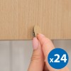Set masti pentru suruburi 13 mm - stejar - 24 buc Best CarHome, Family