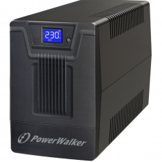 UPS line interactiv 2000VA/1200W, iesire 4xShuko, baterie 2x12V/9Ah Powerwalker