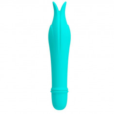 Edward - Vibrator stimulator clitoris, verde, 14.5 cm