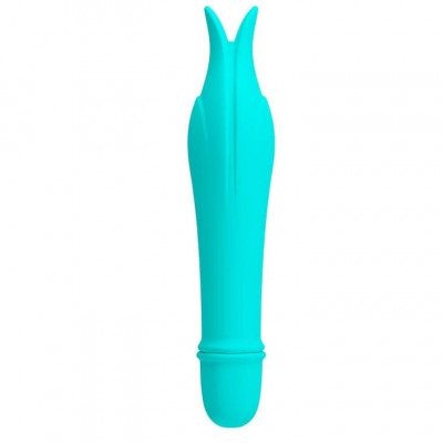 Edward - Vibrator stimulator clitoris, verde, 14.5 cm foto