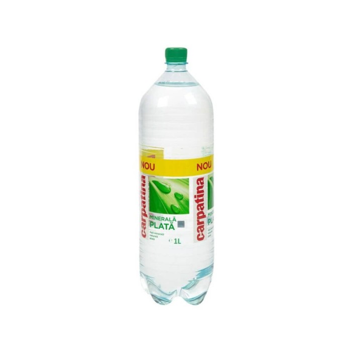 Apa Minerala Plata Carpatina, 1L, Apa Plata 1L, Sticla de Apa Plata ...