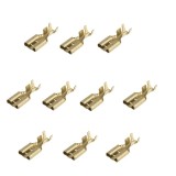 Set 10 papuci alama plati 9.5mm x 1.2mm mama pentru cablu 4 6mm2 VOGT 3835T.60-10