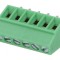 Regletă Conexiuni PCB 90&deg; 2,54mm 6 Piste 6A