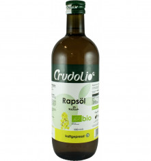 Ulei din seminte de rapita bio extravirgin, 1000ml Crudolio foto