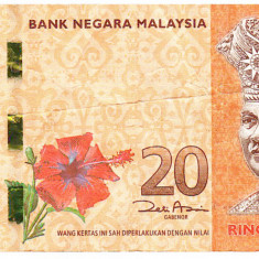 Malaezia Malaysia 20 Ringgit 2011 Seria1581412