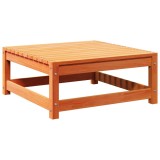 Cumpara ieftin Taburet de gradina, maro, 70x70x30 cm, lemn masiv de pin