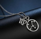Colier Din Argint Constelatia FECIOARA Silver cod ARG382FECIOARA, Argintboutique