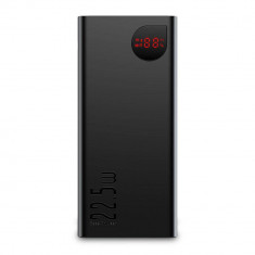 Baterie externa portabila Baseus Power Bank Adaman 10000 mAh Power Delivery / Quick Charge 3.0 Black foto