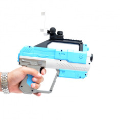 Pistol pentru realitate augmentata Shooting Gun Game AR, albastru, Gonga foto