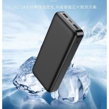 Powerbank Veger A20, 20000mAh, 2A, Negru