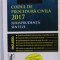 CODUL DE PROCEDURA CIVILA , JURISPRUDENTE , SINTEZE , de MIRCEA URSUTA , 2017