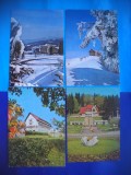 HOPCT LOT 2254 PREDEAL -JUD BRASOV-4 CARTI POSTALE-CIRCULATE