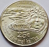 25 cents / quarter dollar 2023 USA, Edith Kanakaʻole, Women Quarter Program P, America de Nord