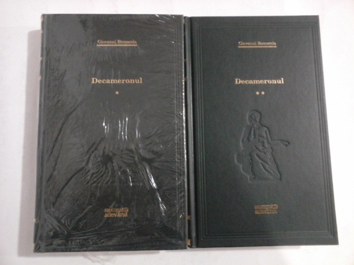 Decameronul (2 volume) - Giovanni Boccacio - editia Adevarul