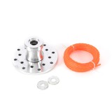 Tambur motocoasa (trimmer) din duraluminiu pentru colturi si spatii mici, 11cm