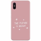 Husa silicon pentru Xiaomi Mi 8 Pro, The Future Is Bright