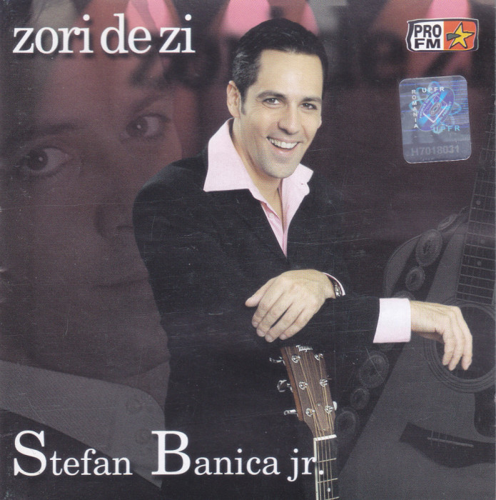 CD Rock: Stefan Banica Jr. - Zori de zi ( 2003, original, stare foarte buna )