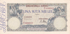 ROMANIA 100000 LEI MAI 1946 AXF foto