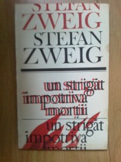 i Un strigat impotriva mortii - Stefan Zweig foto