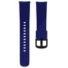 Curea silicon, compatibila Amazfit GTS 4, telescoape Quick Release, Dark Blue
