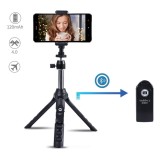Kit Premium Selfie Stick Extensibil cu Telecomandă și Trepied 2in1, CMCLASS