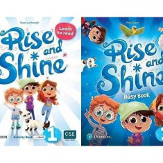 Rise and Shine, Level 1, Learn to read, Activity Book with eBook and Busy Book Pack - Paperback brosat - Tessa Lochowski, Paul Drury - Pearson