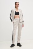 adidas trening 3-Stripes femei, culoarea bej, JY1769