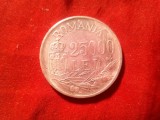 Moneda 25 000 lei 1946 Mihai I , argint , cal. F.Buna
