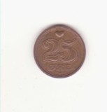 Danemarca 25 ore 1991 -Margrethe II, Europa, Bronz